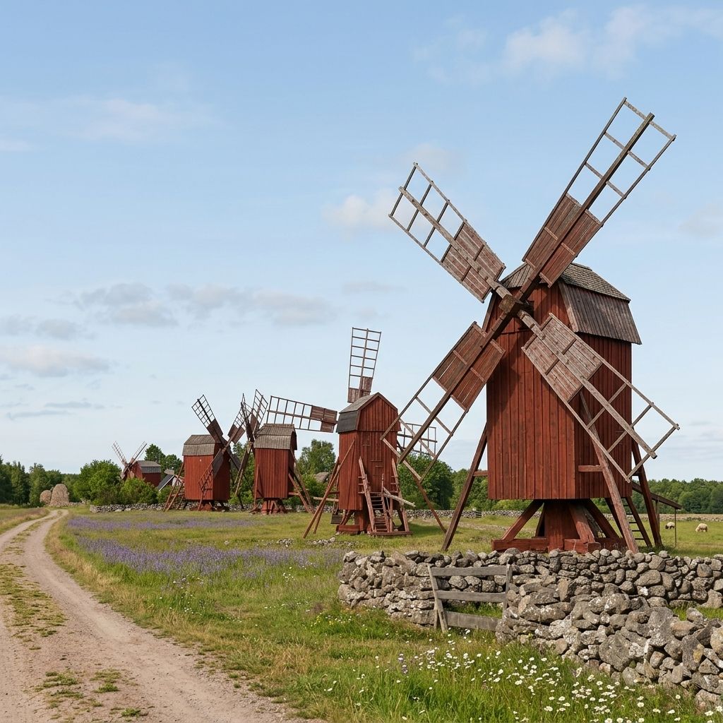 Vindkvarn på Öland