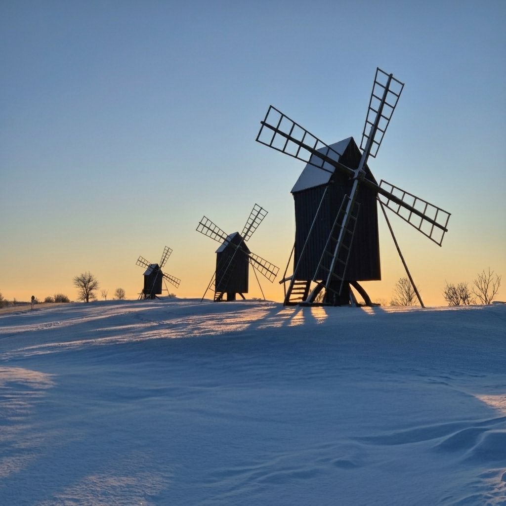 Vindkvarn på Öland